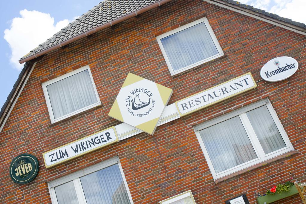 Hotel Zum Wikinger Neßmersiel Esterno foto