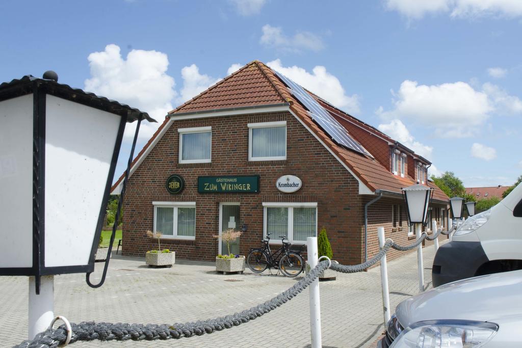 Hotel Zum Wikinger Neßmersiel Esterno foto