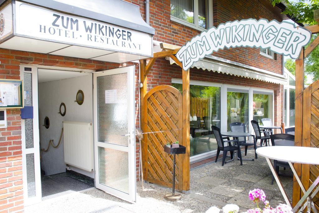 Hotel Zum Wikinger Neßmersiel Esterno foto